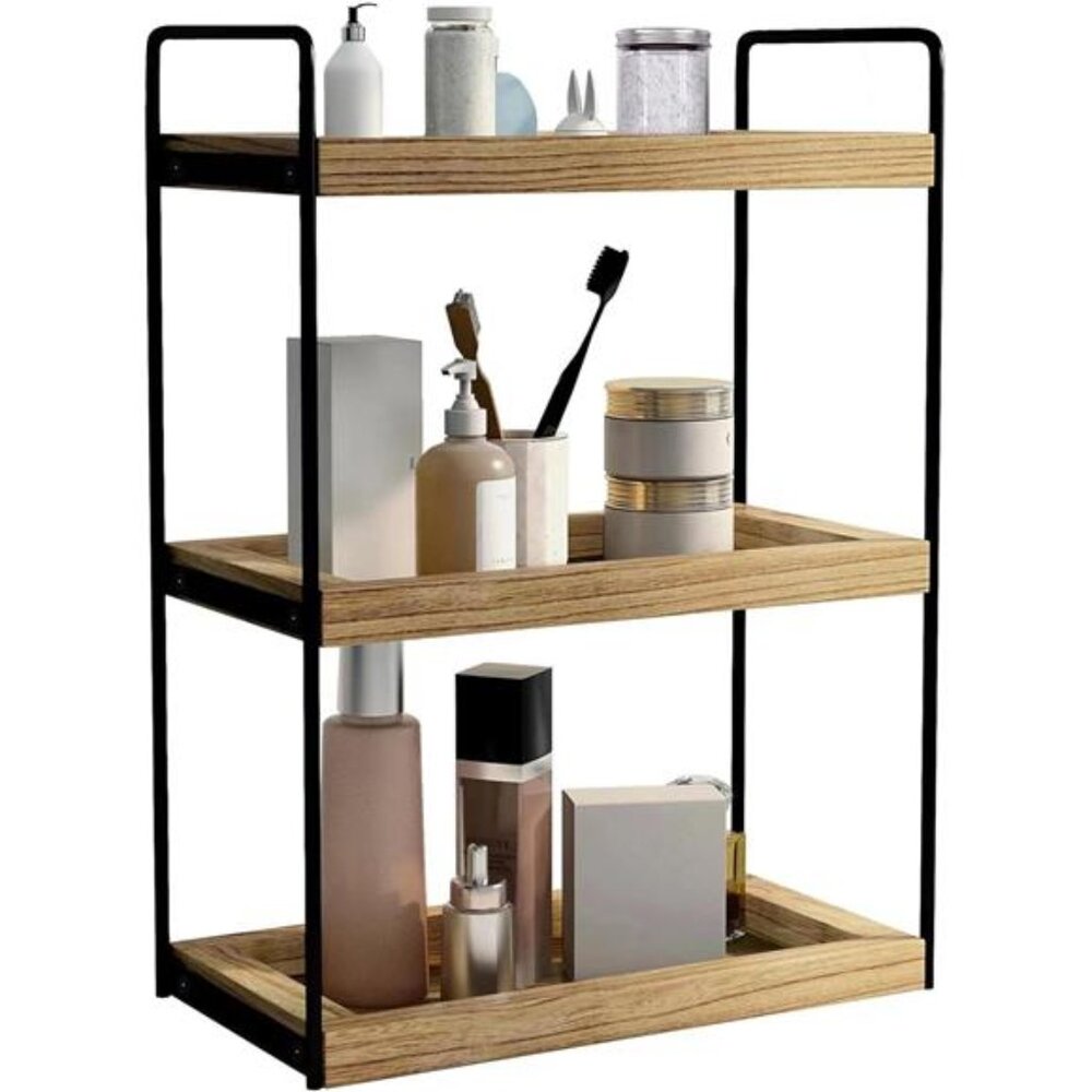 3 Tier Bathroom Counter Organizer,Countertop Bathroom Organizer